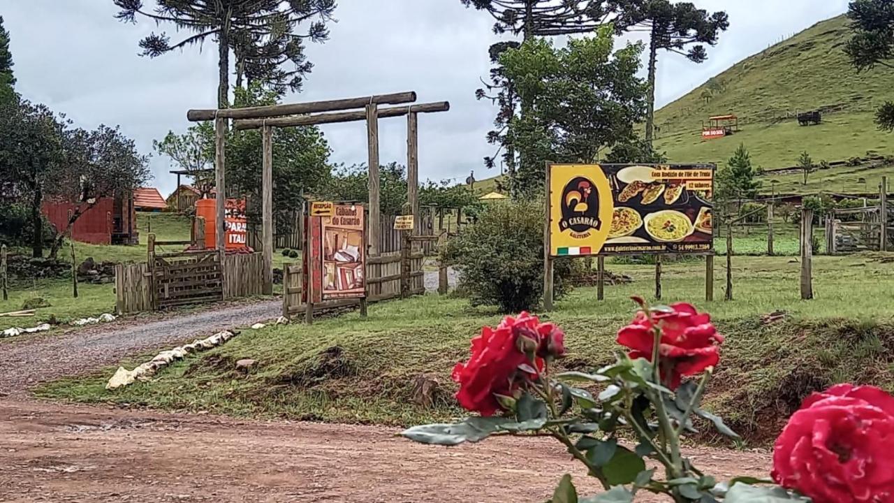 Cabanas Do Casarao Pousada Rural E Camping Cambará Exterior foto