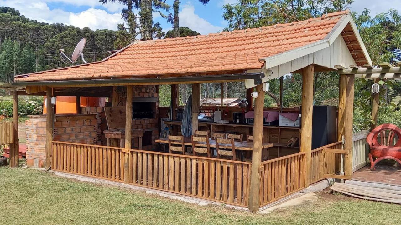 Cabanas Do Casarao Pousada Rural E Camping Cambará Exterior foto