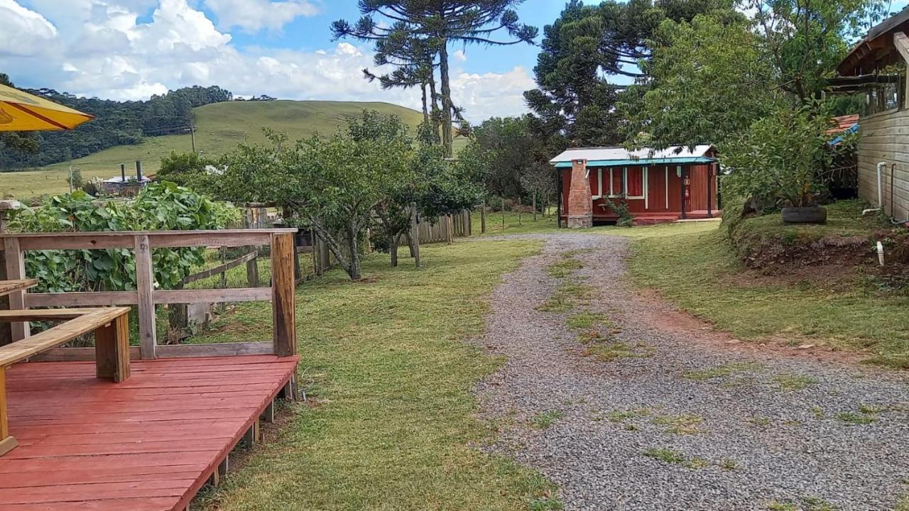 Cabanas Do Casarao Pousada Rural E Camping Cambará Exterior foto