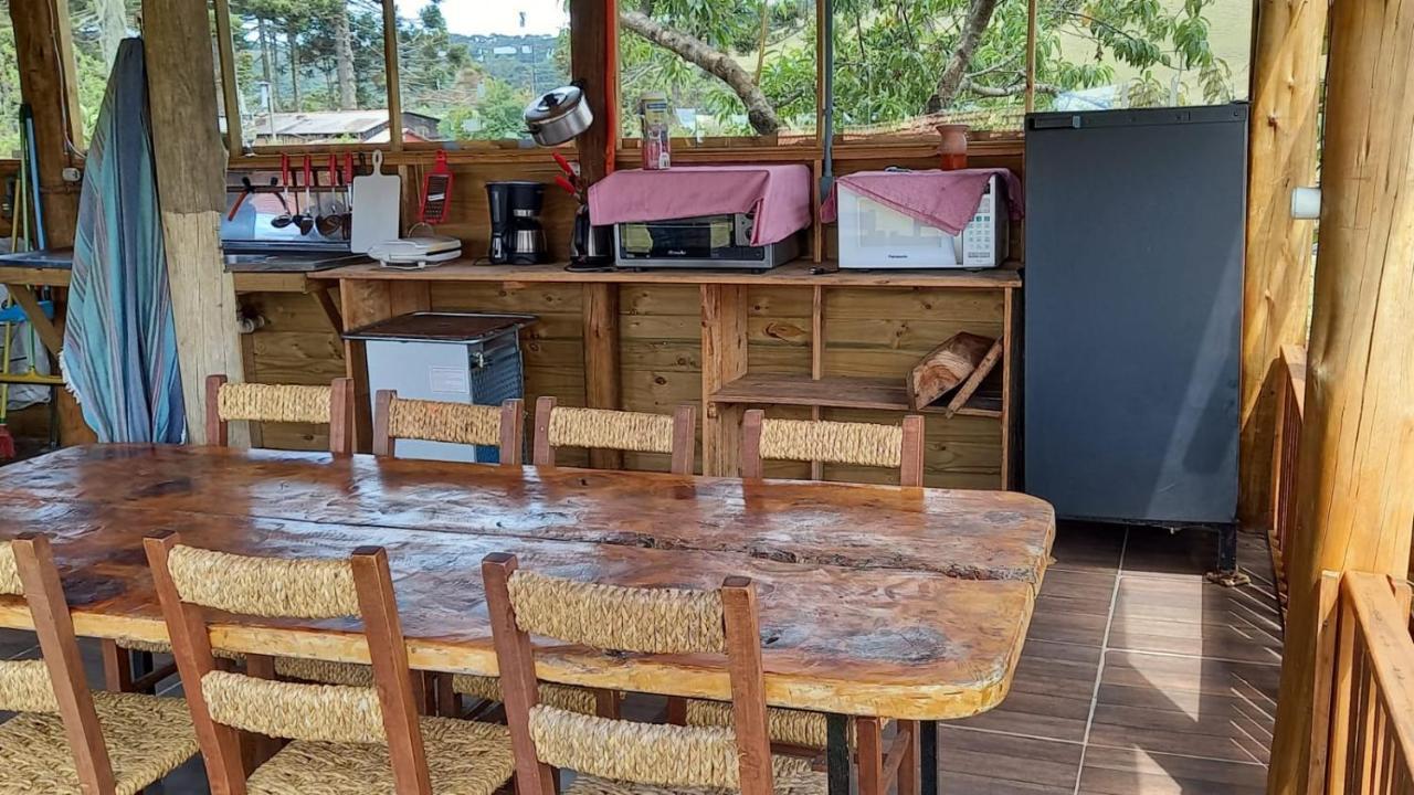 Cabanas Do Casarao Pousada Rural E Camping Cambará Exterior foto