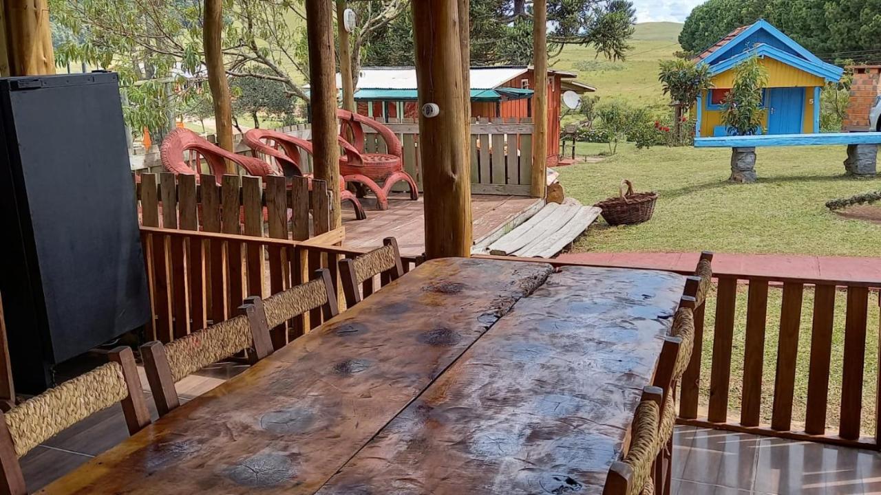 Cabanas Do Casarao Pousada Rural E Camping Cambará Exterior foto