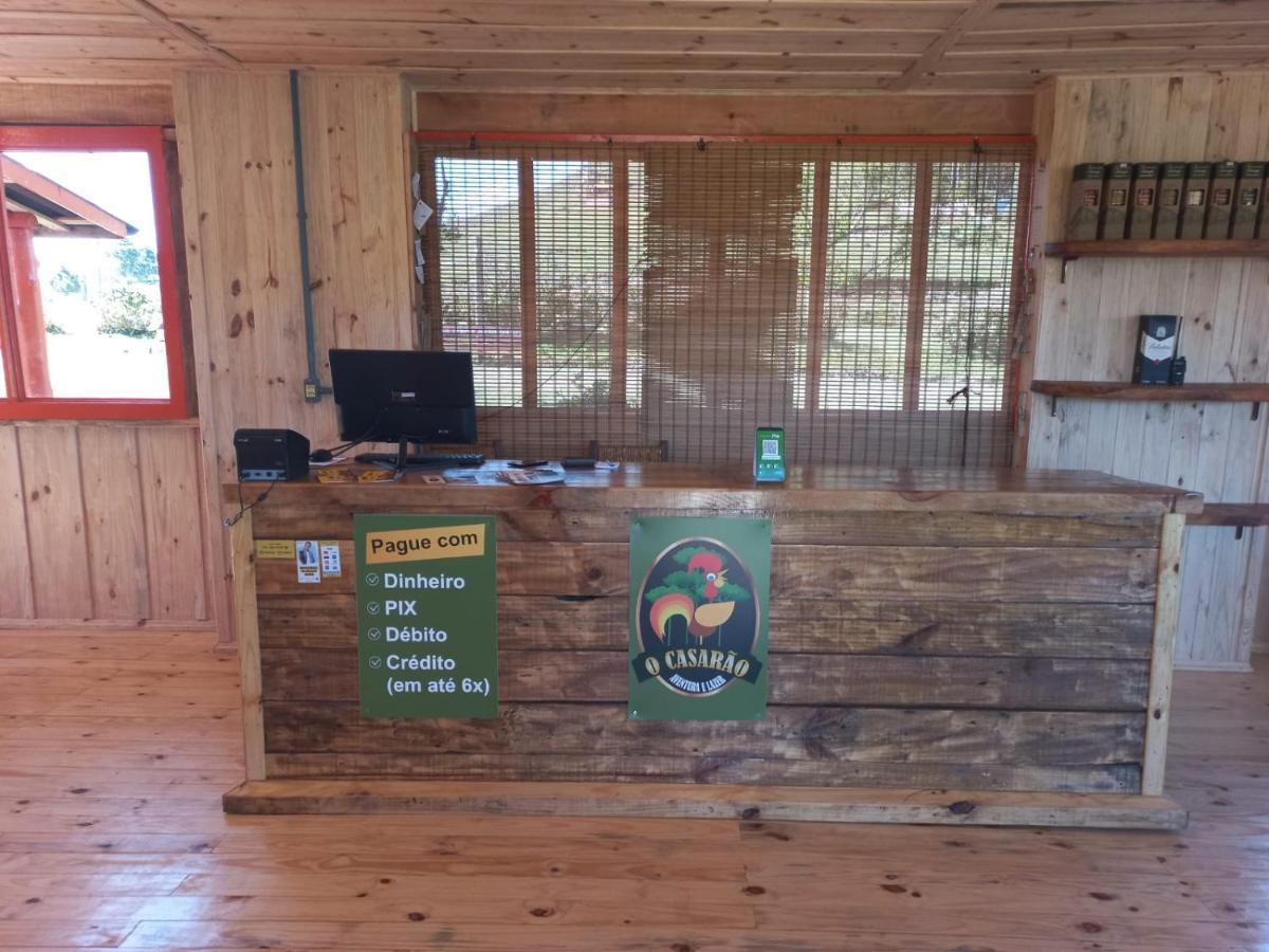 Cabanas Do Casarao Pousada Rural E Camping Cambará Exterior foto